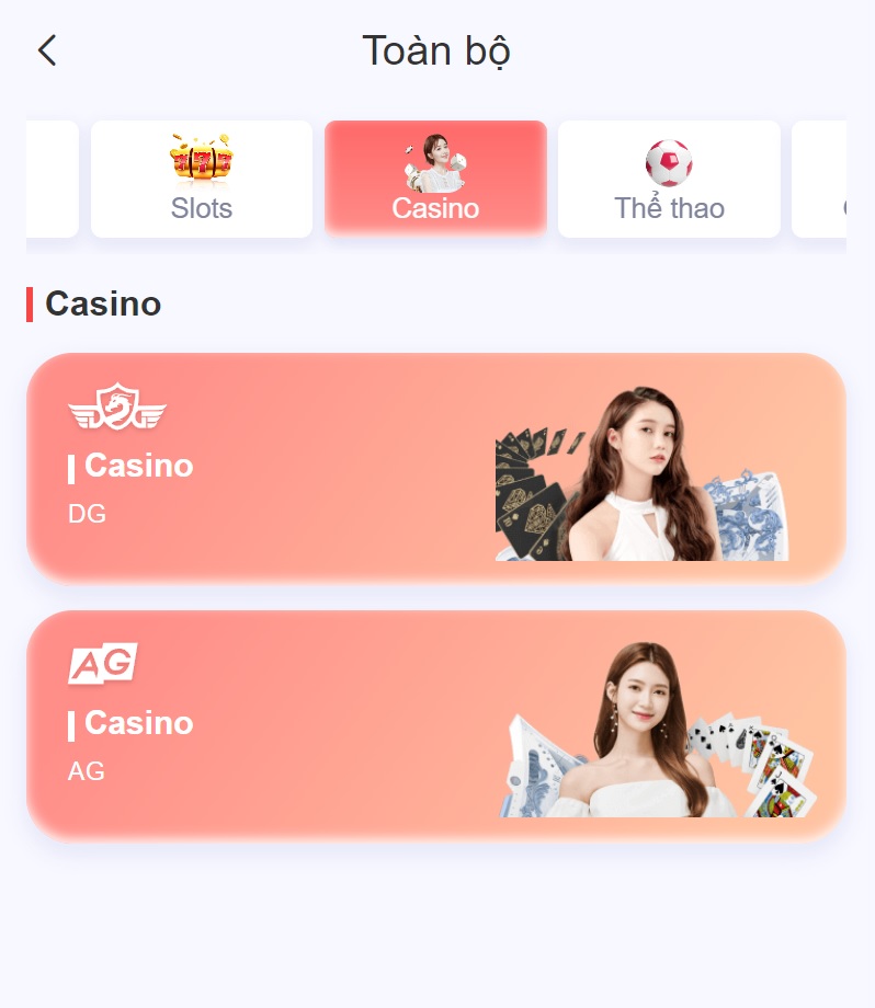 Casino online VN168